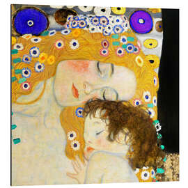Magnettafel Mutter und Kind (Detail) - Gustav Klimt