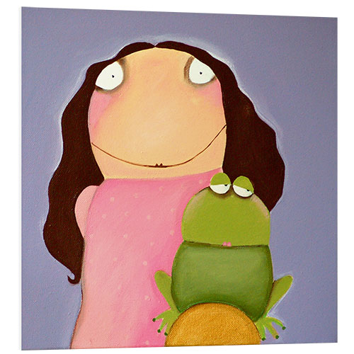 Stampa su PVC The Frog Princess