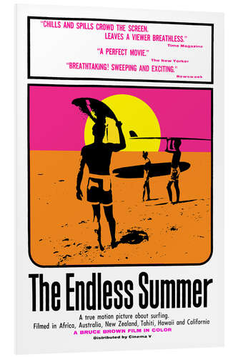 Foam board print The Endless Summer