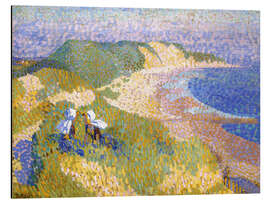 Magnettafel Dünen und Meer in Zoutelande