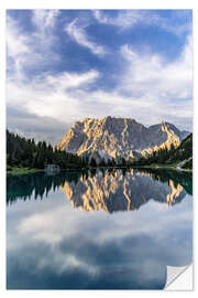 Vinilo para la pared Lake Seebensee Tyrol, Austria