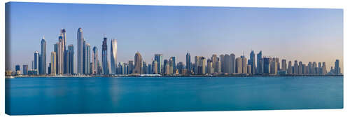 Canvas print Dubai Marina Skyline - United Arab Emirates