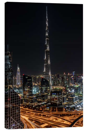 Tableau sur toile Dubaï aux Émirats arabes unis