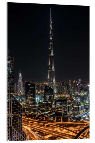 Gallery print Dubai Skyline - United Arab Emirates