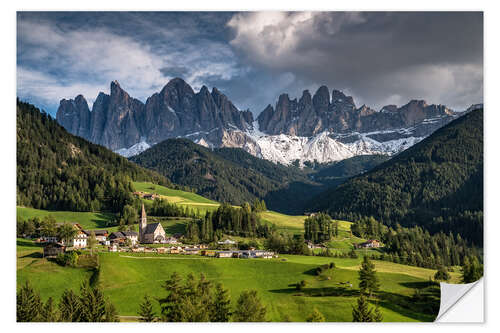 Naklejka na ścianę Dolomite Alps, Dolomite Alps - Italy