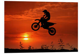 Foam board print Motocross