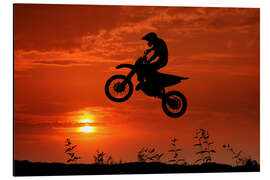 Magnettafel Motocross