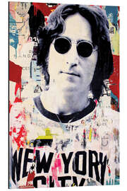 Aluminium print John Lennon