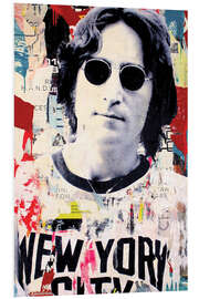 Foam board print John Lennon