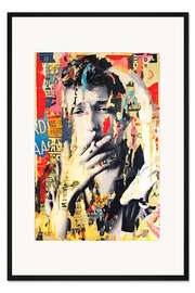Gerahmter Kunstdruck Bob Dylan