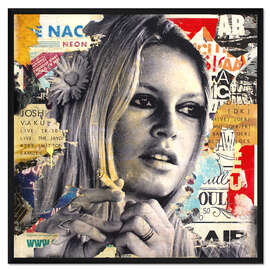 Gerahmter Kunstdruck Brigitte Bardot is Smoking Hot I