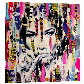 Magnettafel Carla Bruni is smoking hot