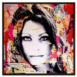 Gerahmter Kunstdruck Sophia