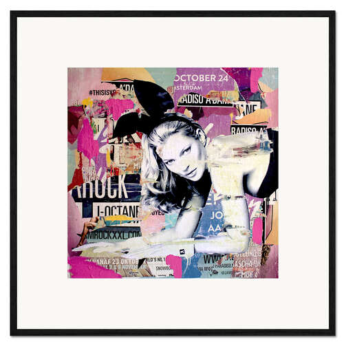 Framed art print Kate Moss II