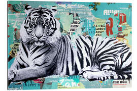 Gallery print Pop art tiger