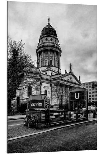 Tableau en aluminium Gendarmenmarkt Berlin Stadtmitte