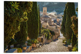 Cuadro de aluminio Pilgrims path in Pollenca (Mallorca)