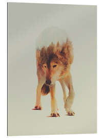 Gallery print Wolf in the Woods