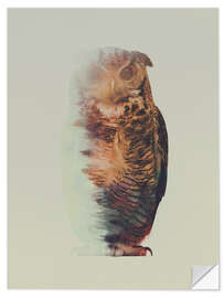 Vinilo para la pared Norwegian Woods The Owl