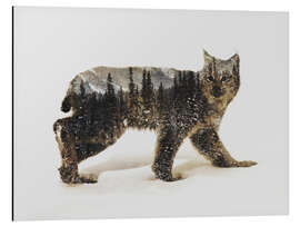 Magnettafel Arktischer Luchs