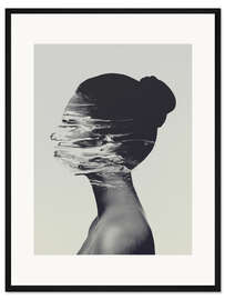 Gerahmter Kunstdruck Vergangen