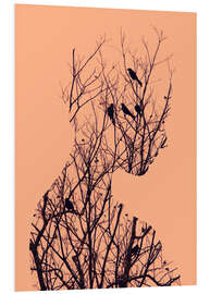 Quadro em PVC birds