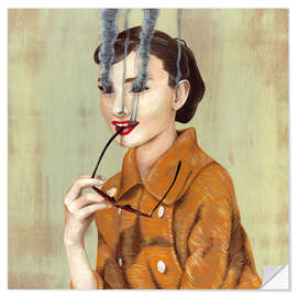Wandsticker Audrey Hepburn