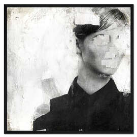 Gerahmter Kunstdruck Faceless
