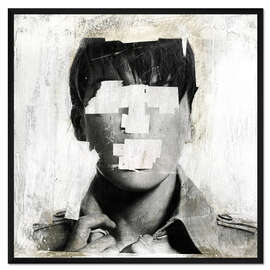 Gerahmter Kunstdruck Faceless