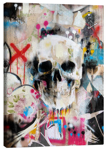 Leinwandbild SKULL