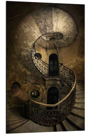 Magnettafel Alte Wendeltreppe I