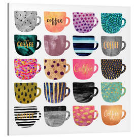 Magnettafel Pretty Coffee Cups