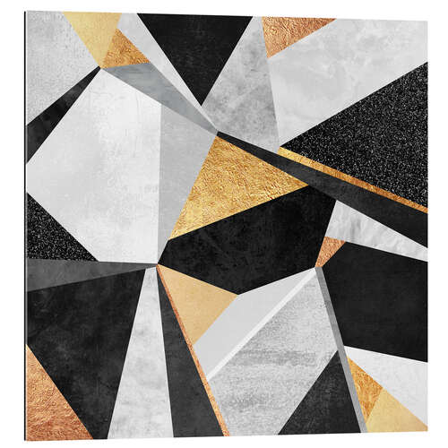 Gallery print Geometry Gold