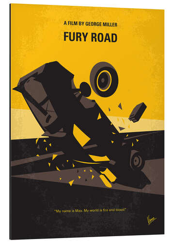 Quadro em alumínio Mad Max - Fury Road