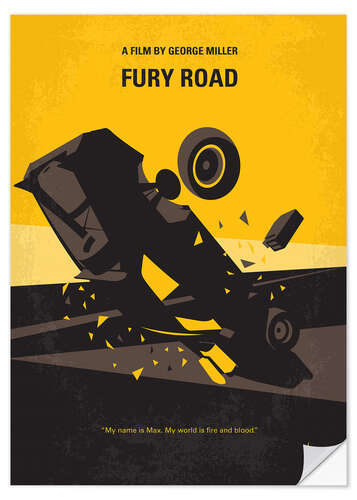 Wandsticker Mad Max - Fury Road