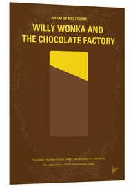 Foam board print Willy Wonka And The Chocolate Factory