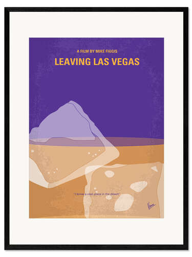 Impression artistique encadrée Leaving Las Vegas