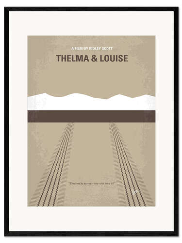 Gerahmter Kunstdruck Thelma & Louise