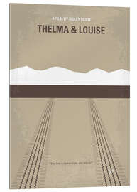 Quadro em plexi-alumínio Thelma &amp; Louise