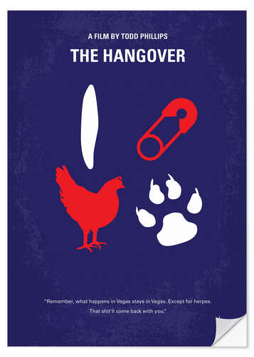 Autocolante decorativo The Hangover