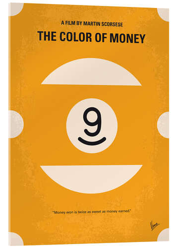 Akrylglastavla The Color Of Money