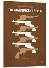 Foam board print The Magnificent Seven