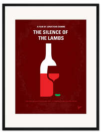Gerahmter Kunstdruck The Silence Of The Lambs