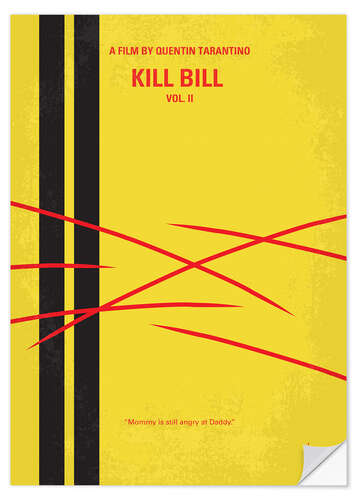 Sticker mural Kill Bill Vol. 2 (anglais)