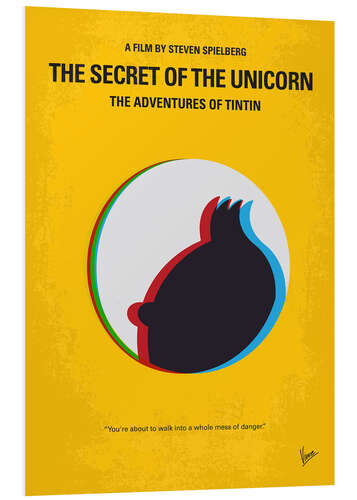 Foam board print The Secret Of The Unicorn