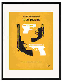 Gerahmter Kunstdruck Taxi Driver