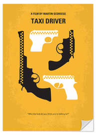 Sticker mural Taxi Driver (anglais)