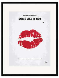 Impresión de arte enmarcada SOME LIKE IT HOT