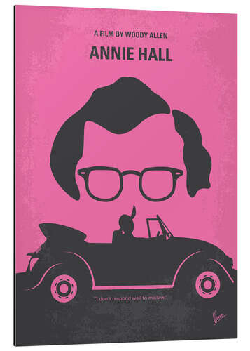 Aluminium print Annie Hall