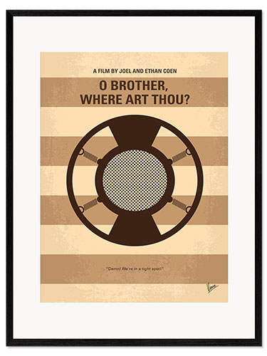Framed art print O Brother, Where Art Thou?